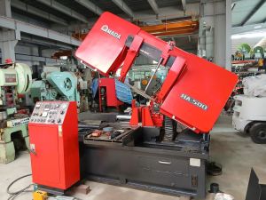 Máy cưa AMADA  HA500 cấp phôi tư động